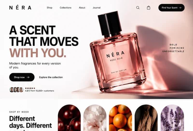 Nera website preview