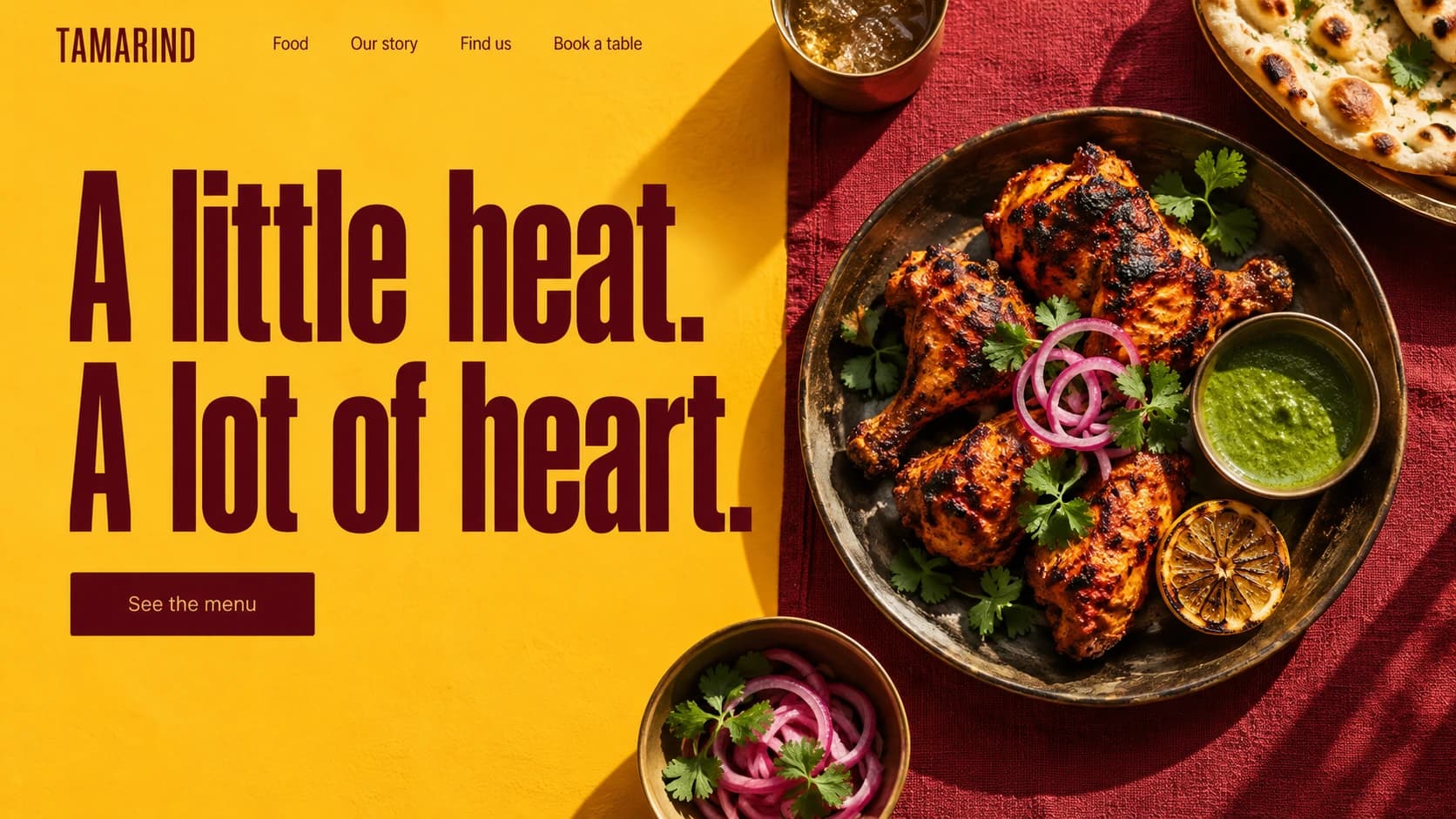 Tamarind website preview